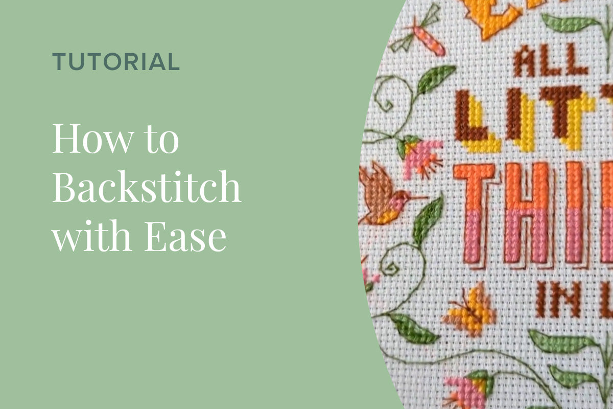 How to Backstitch with Ease